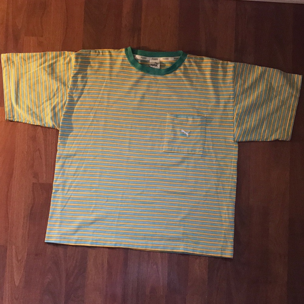 Vintage Puma short sleeve shirt